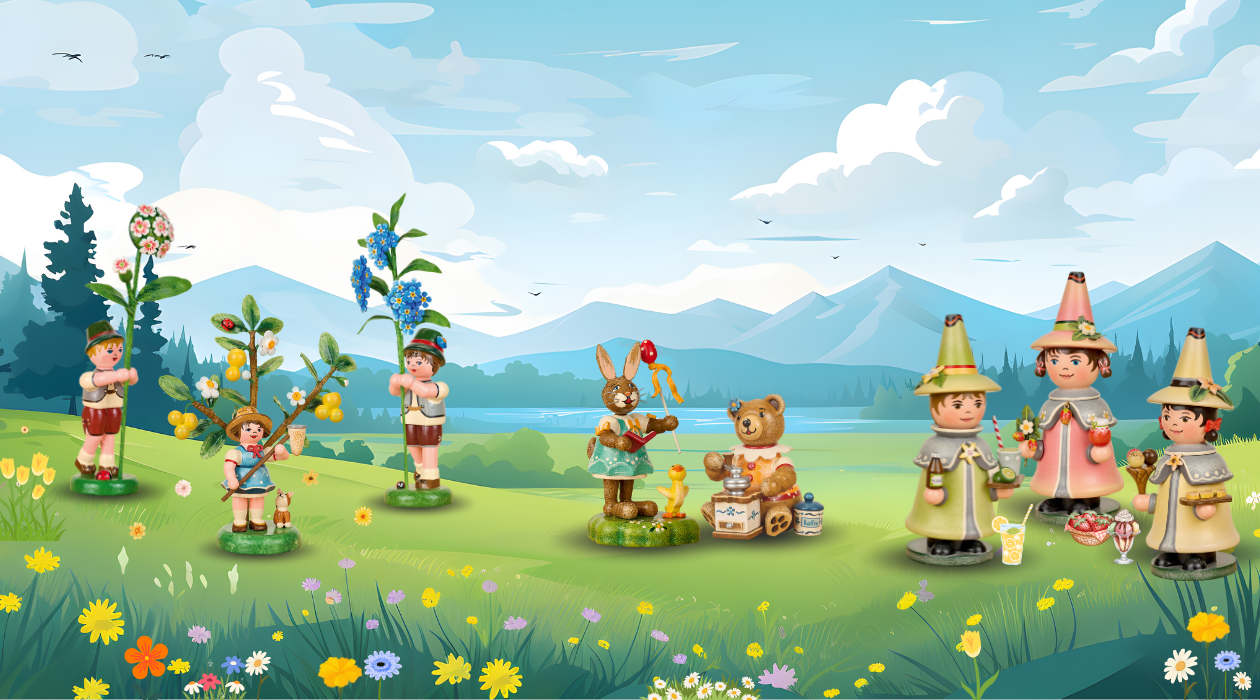 Sommerliche Neuheiten von Hubrig 2026 – Erzgebirgische Figuren voller Lebensfreude